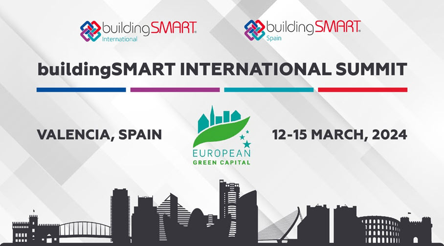 buildingSMART Summit, våren 2024 i Valencia, Spanien