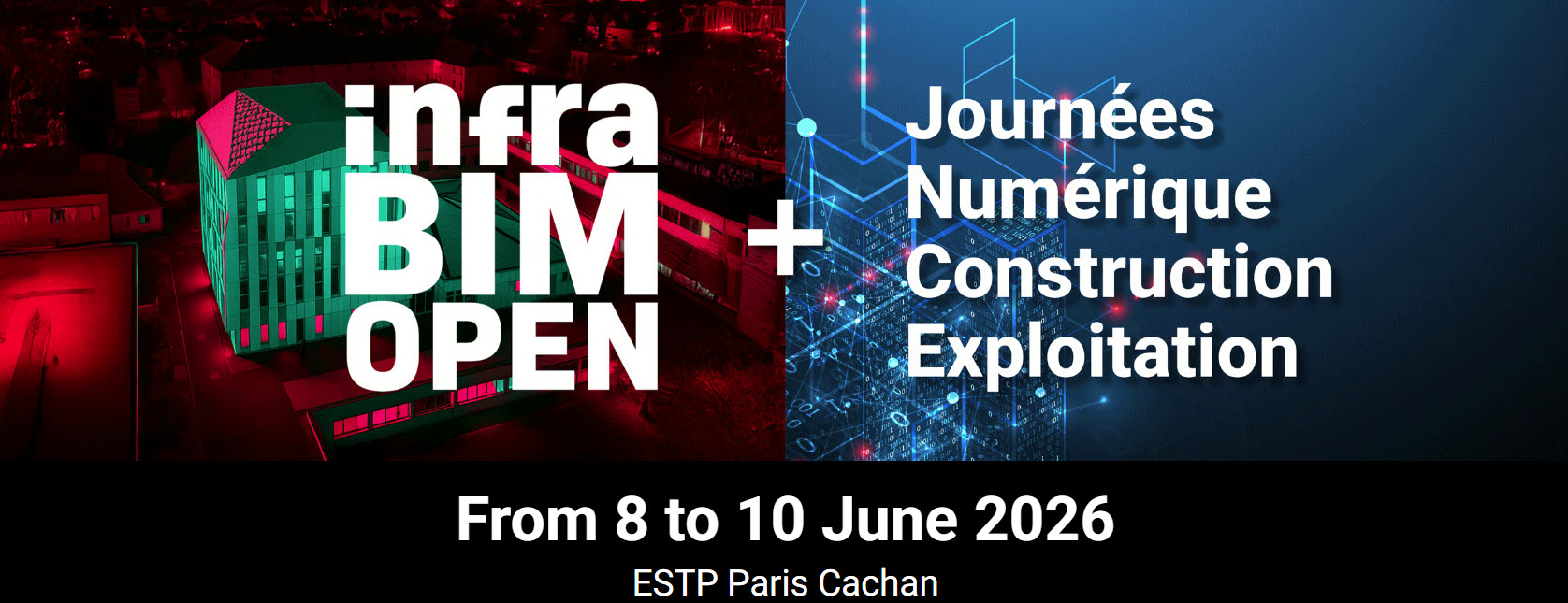 Kombinerad konferens för infraBIM Open 2026