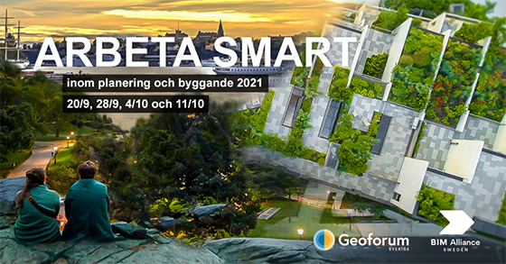 Banner - Arbeta smart inom planering och byggande